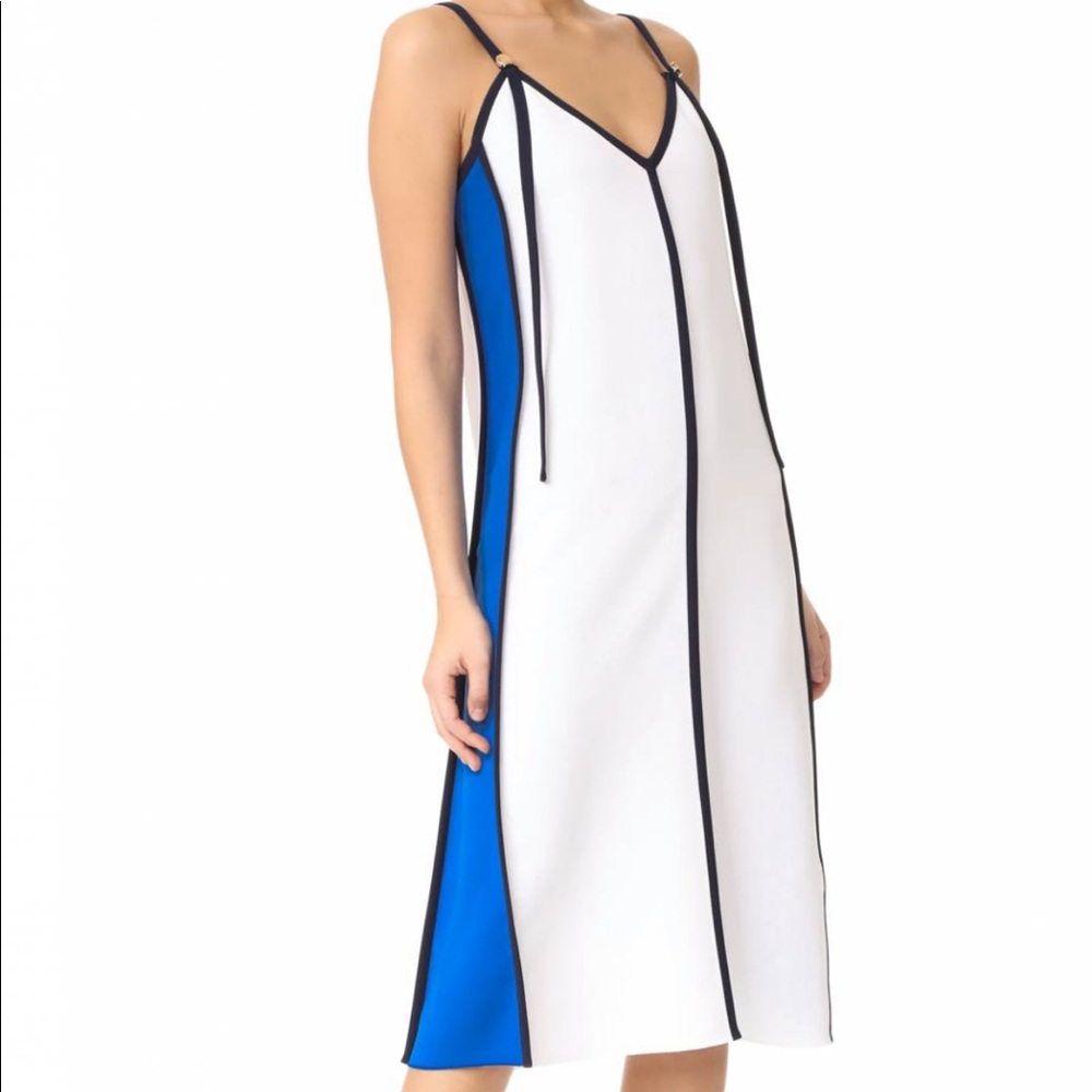 NWOT Victoria Victoria Beckham Panel V Dress - Picture 5 of 12